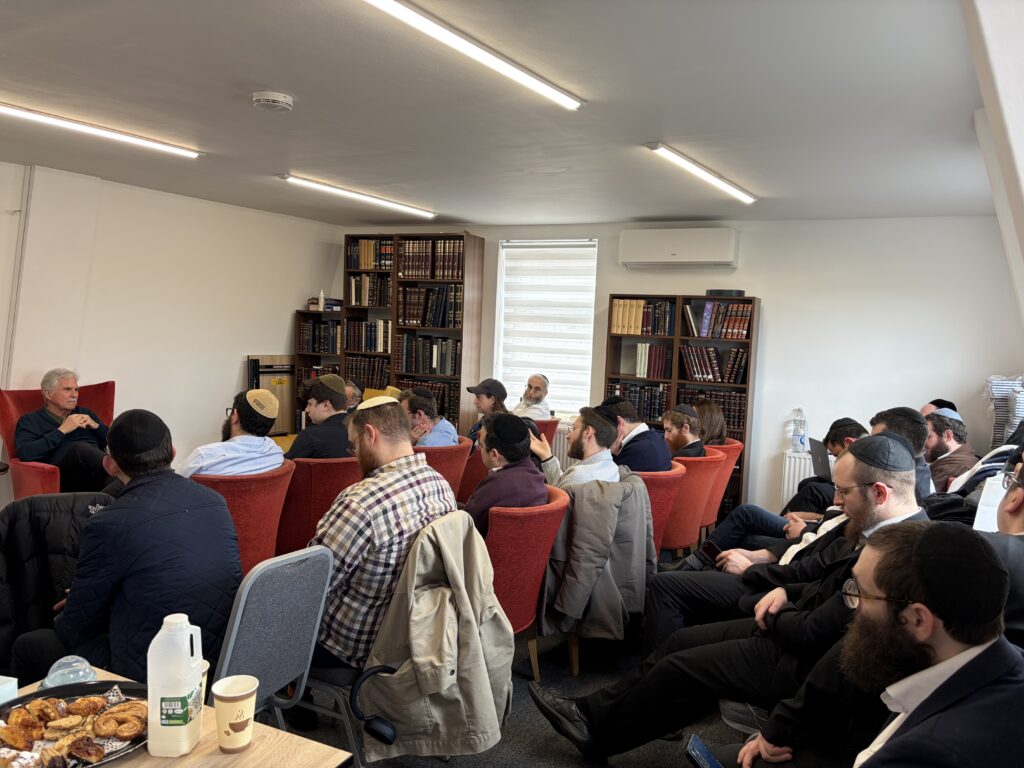 mark howard speaking to the rabbinic training academy